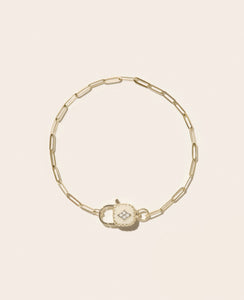 Pascale Monvoisin Bracelet Ginger Blanc
