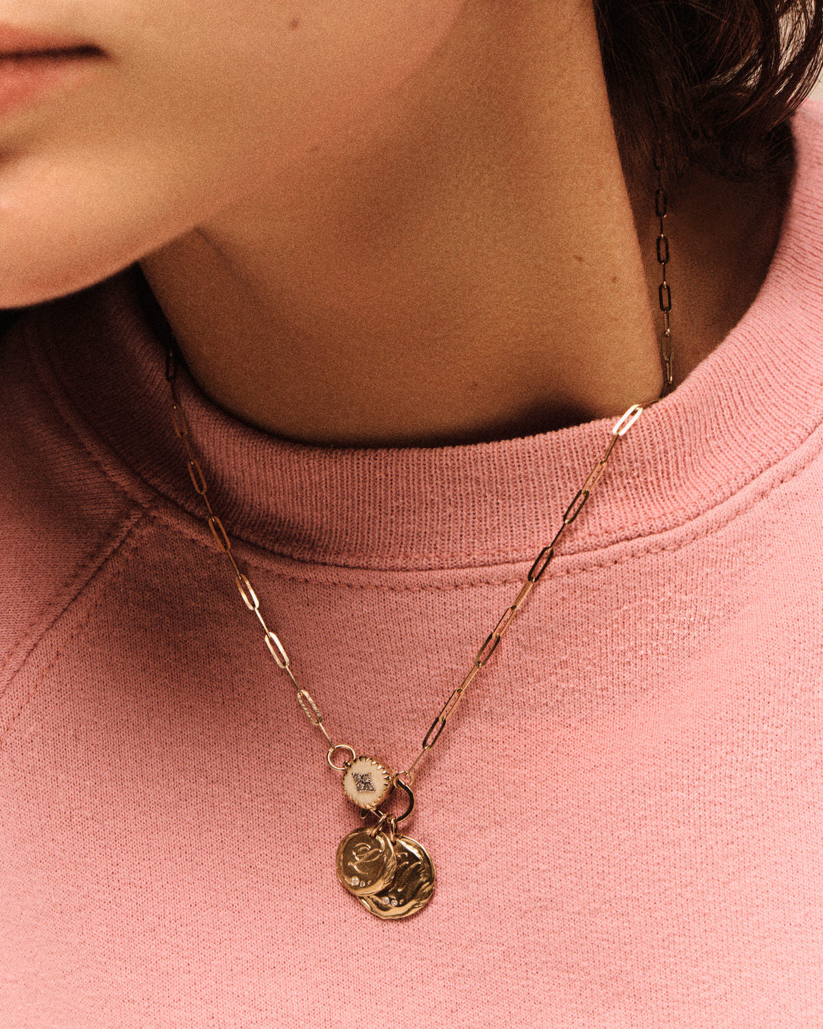 Pascale Monvoisin Collier Ginger Blanc
