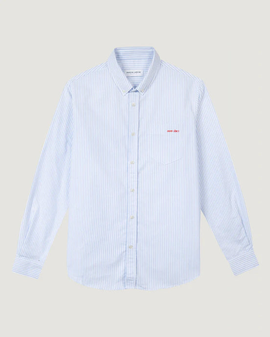 Maison Labiche Chemise Oxford Good Vibes Stripes