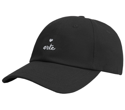 Arte Casquette avec Logo Coeur Black