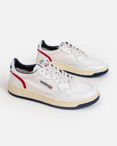 Autry Sneakers Open Low Leather Textile Capsule CE15