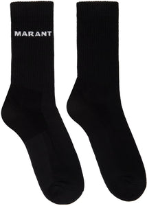 Isabel Marant Chaussettes Dawi Black