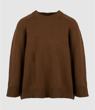 Charger l'image dans la galerie, Kujten Pull Diane en Cachemire Biella Brown