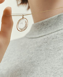 Pascale Monvoisin Collier L'Amour N1 Cristal Or