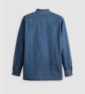 Levi's® Blue Tab Chemise en Denim Blue
