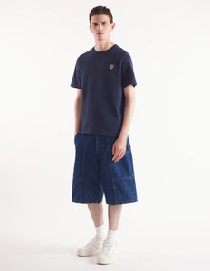 Maison Kitsuné T-shirt Fox head Patch Ink Blue