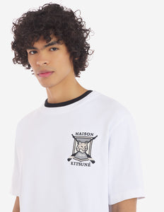 Maison Kitsuné T-shirt College Fox Comfort White