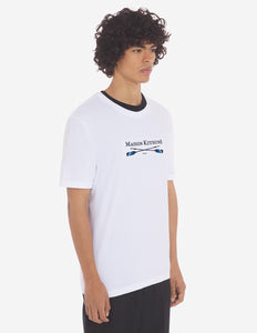 Maison Kitsuné T-shirt Oars White