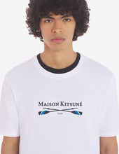 Charger l&#39;image dans la galerie, Maison Kitsuné T-shirt Oars White