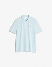 Charger l&#39;image dans la galerie, Maison Kitsuné Polo Fox Head Patch Cirrus Blue
