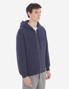 Maison Kitsuné Hoodie Bold Fox Comfort Blue