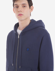 Maison Kitsuné Hoodie Bold Fox Comfort Blue