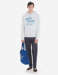 Maison Kitsuné Hoodie Palais Royal Grey Blue