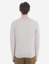 Charger l&#39;image dans la galerie, Maison Kitsuné Pull Baby Fox en Laine Light grey