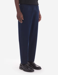 Maison Kitsuné Pantalon City Gabardine Blue