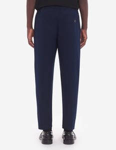 Maison Kitsuné Pantalon City Gabardine Blue