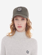 Charger l&#39;image dans la galerie, Maison Kitsuné Casquette Fox Blazon Khaki