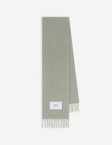 Maison Kitsuné Echarpe en Alpaga Laurel Green