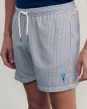 Charger l'image dans la galerie, Maison Labiche Short de Bain Lobster Navy White