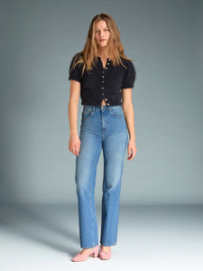 Rouje Jean Madeleine Flare Indigo