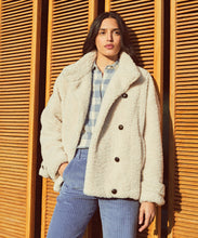 Charger l&#39;image dans la galerie, Hartford Manteau Velo en Sherpa Natural