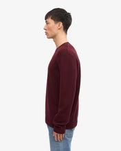 Charger l&#39;image dans la galerie, Colorful Standard Pull Classic merino Wool Crew Oxblood red