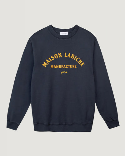 Maison Labiche Sweatshirt Manufacture Deep blue