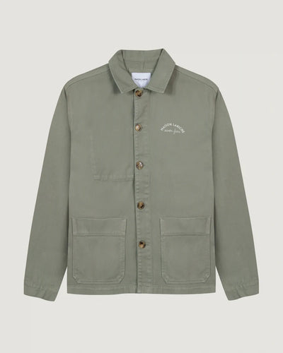 Maison Labiche Veste Sebasto en Twill Fog Green