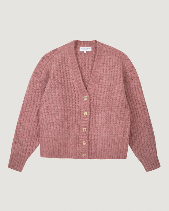Maison Labiche Gilet Miribel Amour Indian Pink