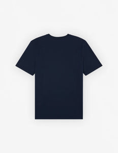 Maison Kitsuné T-shirt Comfort Speedy Fox Patch Ink blue