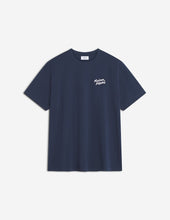 Charger l&#39;image dans la galerie, Maison Kitsuné T-shirt Handwriting Comfort Navy