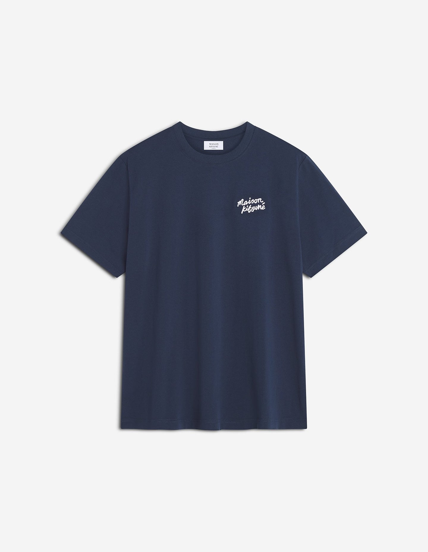 Maison Kitsuné T-shirt Handwriting Comfort Navy