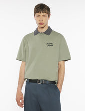 Charger l&#39;image dans la galerie, Maison Kitsuné T-shirt Handwriting Comfort Laurel Green
