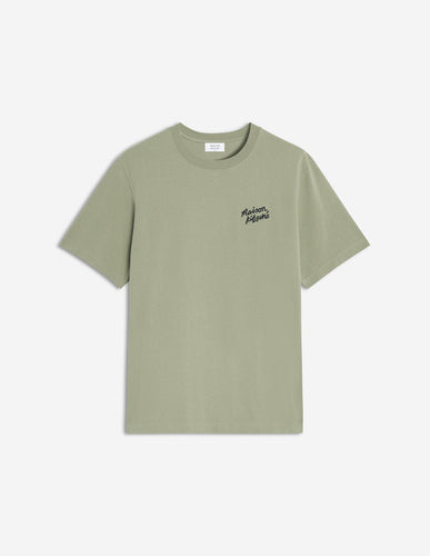 Maison Kitsuné T-shirt Handwriting Comfort Laurel Green