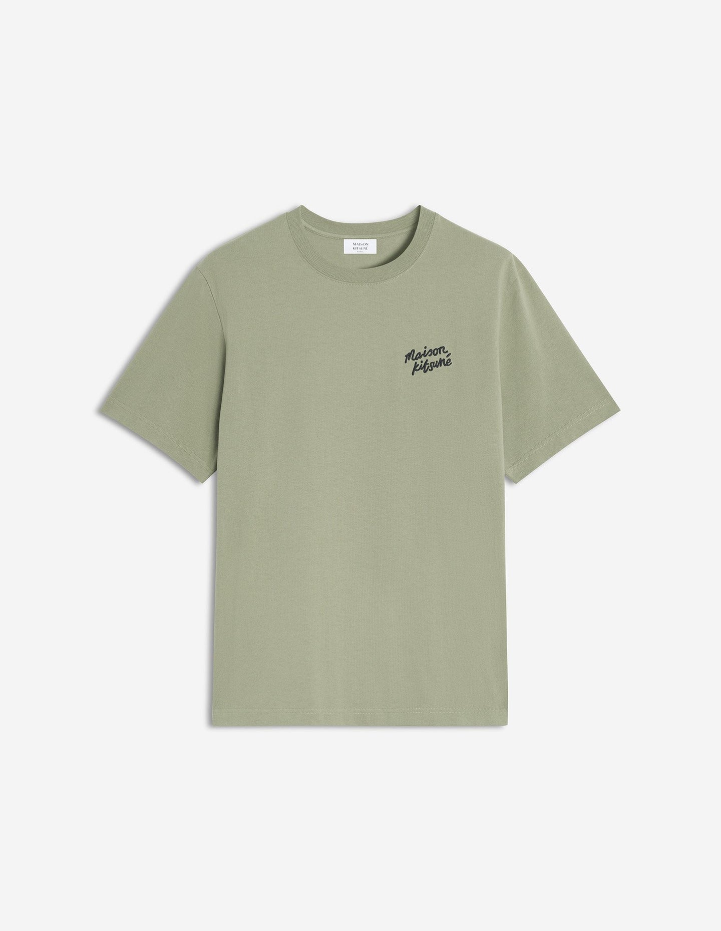 Maison Kitsuné T-shirt Handwriting Comfort Laurel Green