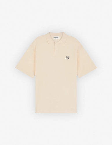 Maison Kitsuné Polo Oversize Bold Fox head Patch Paper