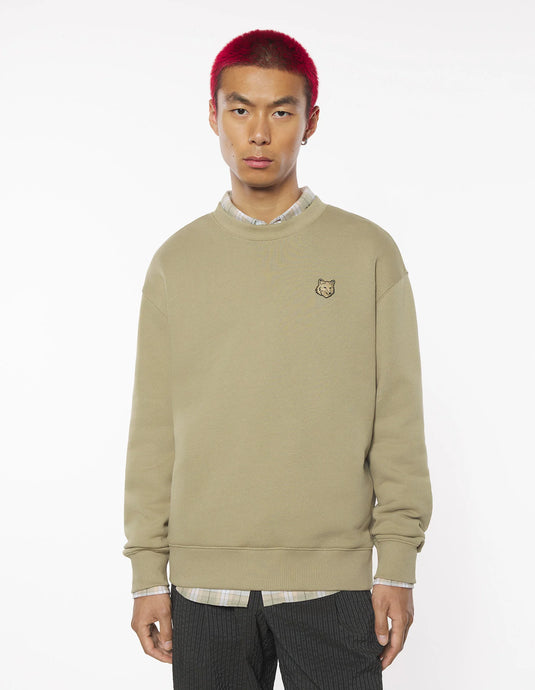 Maison Kitsuné Sweatshirt Bold Fox Head Patch Cardamon