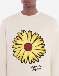 Maison Kitsuné Sweatshirt Floating Flower Comfort Paper