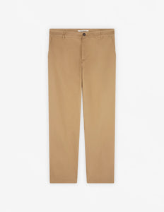 Maison Kitsuné Pantalon Straight Chino Beige