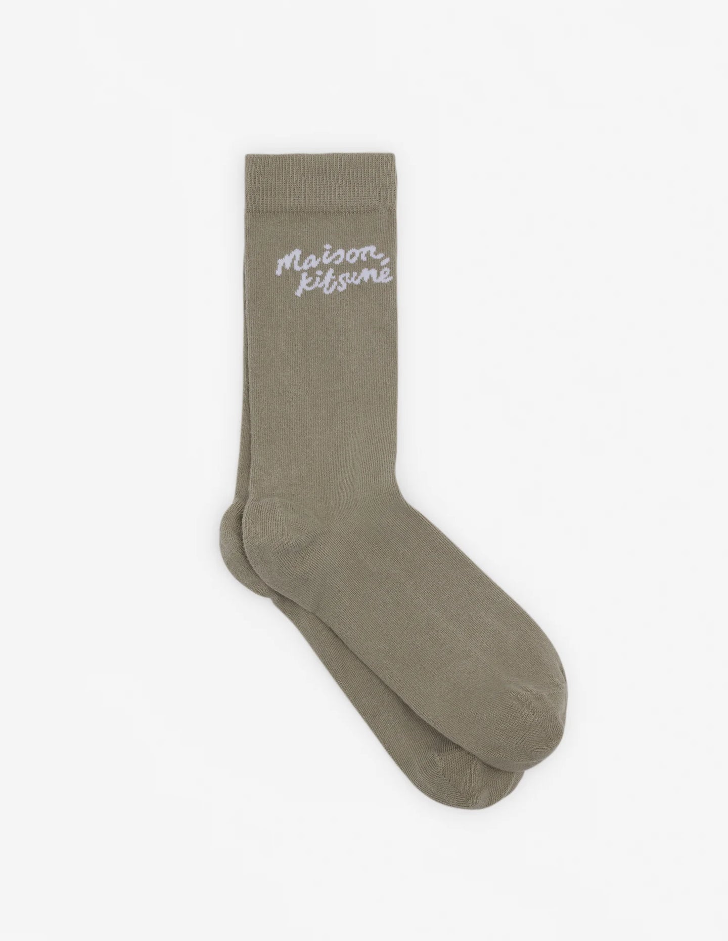 Maison Kitsuné Chaussettes Handwritting Canvas