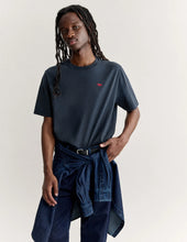 Charger l'image dans la galerie, Maison Kitsuné T-shirt Red Profile Fox Navy