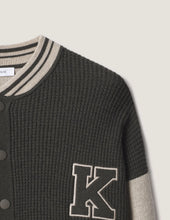 Charger l'image dans la galerie, Maison Kitsuné Cardigan Pull College Beluga
