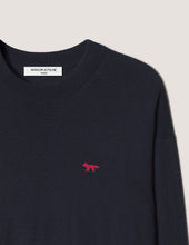 Charger l'image dans la galerie, Maison Kitsuné Pull Red Profile Fox Comfort Navy