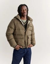 Charger l'image dans la galerie, Maison Kitsuné Doudoune Hooded Quilted Puffer Deep Kaki