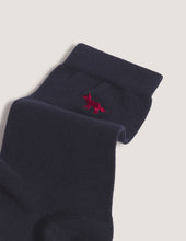 Charger l'image dans la galerie, Maison Kitsuné Chaussettes Profile Fox Navy