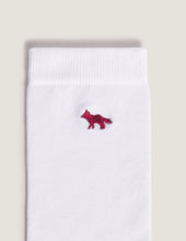 Charger l'image dans la galerie, Maison Kitsuné Chaussettes Profile Fox White