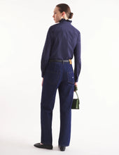 Charger l&#39;image dans la galerie, Maison Kitsuné Chemise Craft Embroidery Navy