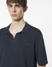 Charger l&#39;image dans la galerie, Maison Kitsuné Polo Bold Fox Embroidered Slate Grey