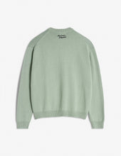 Charger l&#39;image dans la galerie, Maison Kitsuné Pull Dressed Fox intarsia Vert de Gris
