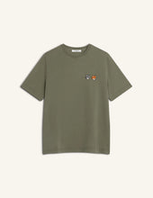 Charger l'image dans la galerie, Maison Kitsuné T-shirt Double Fox head Faded Comfort Laurel Green